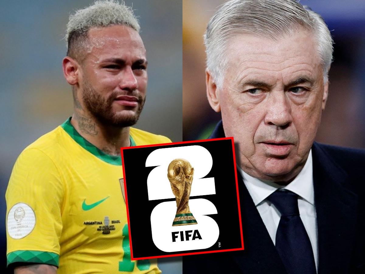 Neymar recibe la peor noticia de todas en Brasil: Ancelotti toma contundente decisión a dos meses del Mundial 2026
