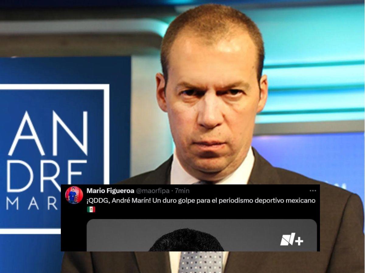 “Golpe al periodismo deportivo”: la prensa mexicana llora el fallecimiento de André Marín a sus 52 años de edad
