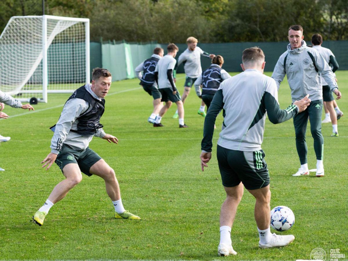 A golear a la Lazio: Así fue el último entreno del Celtic de Luis Palma previo a la jornada 2 por la UEFA Champions League