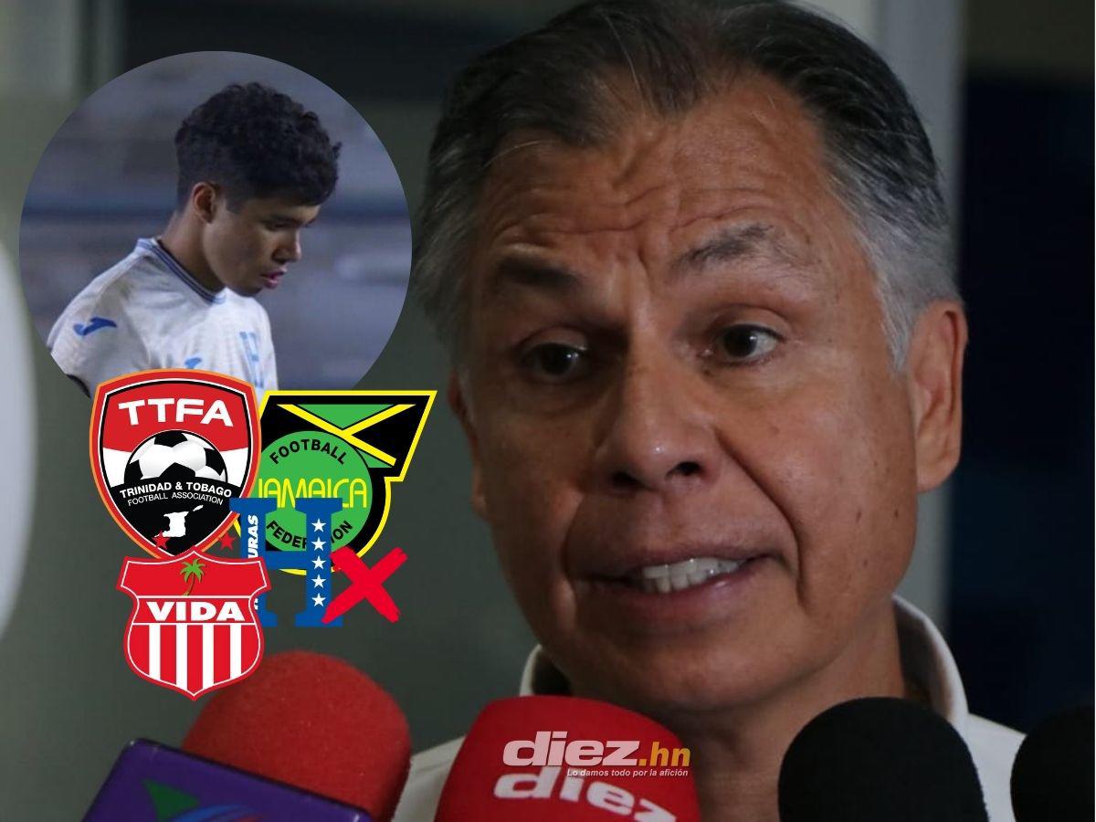 Secretario de la FFH responde al fracaso de la Sub-20, confirma la sede de Honduras en Nations League y habla del caso Sacaza