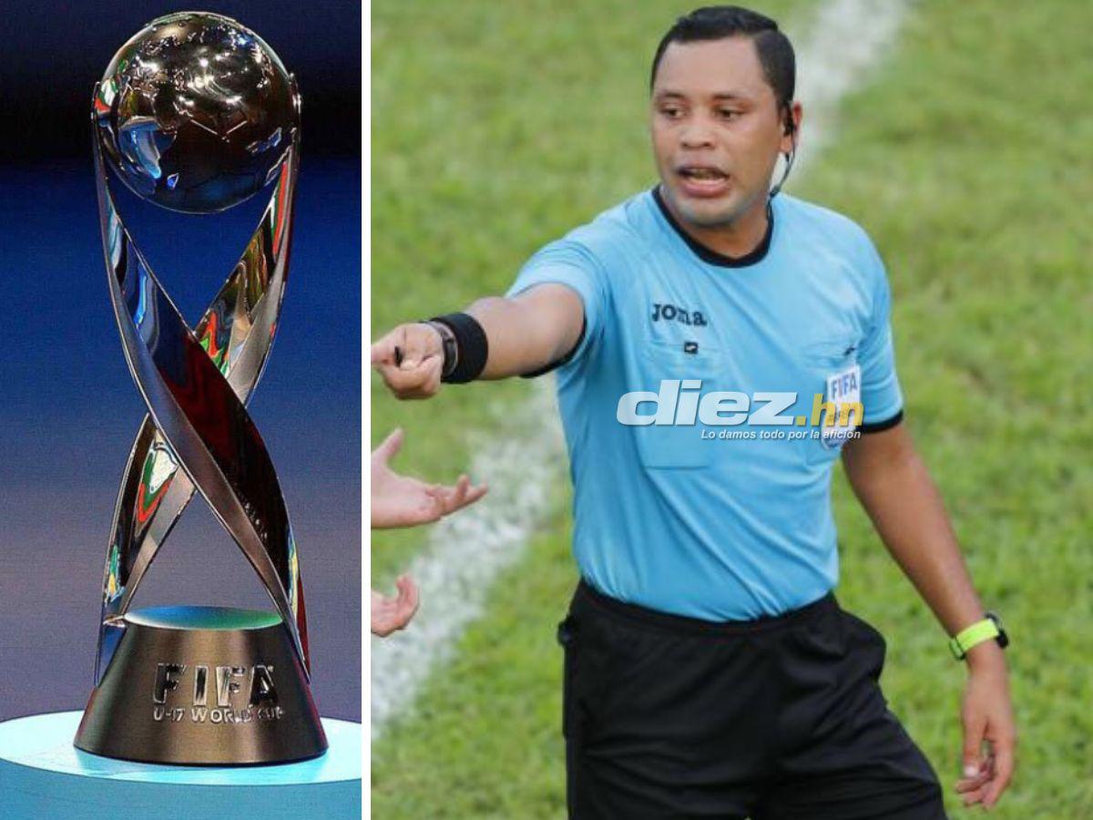 Tres árbitros hondureños han sido electos para dirigir el Mundial Sub-17 de la FIFA