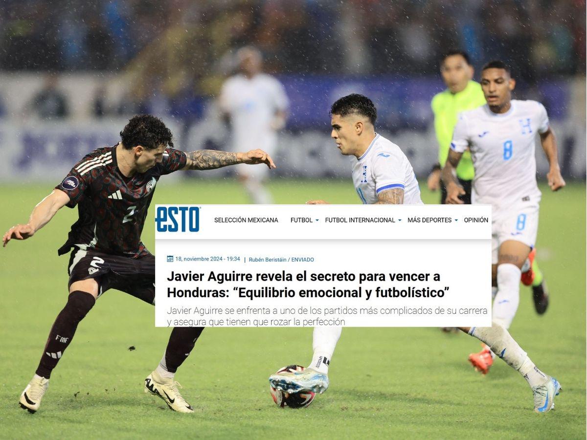 Faitelson pide castigo para Aguirre por gestos obscenos y prensa de México mete miedo a Honduras: “Será un infierno”