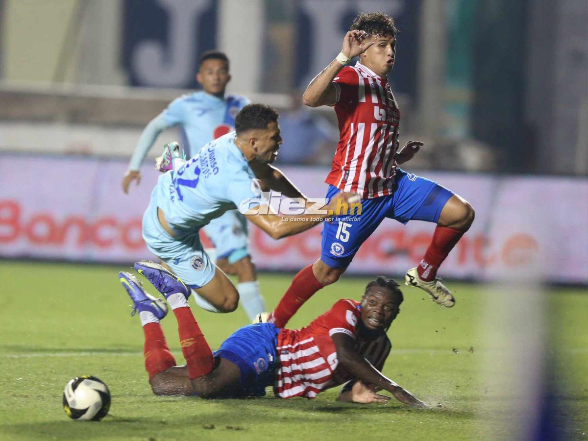 Espectacular celebración de Gabriel Araújo tras remontada de Olimpia, tristeza del Motagua y la fiesta de la Ultra Fiel