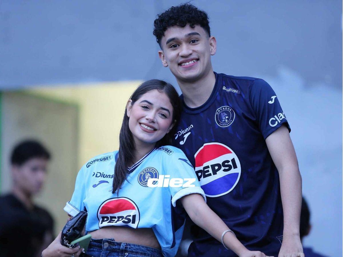 Motagua vs Olimpia en fotos: saludo especial de Troglio, derroche de bellezas en el Nacional y el curioso gorro
