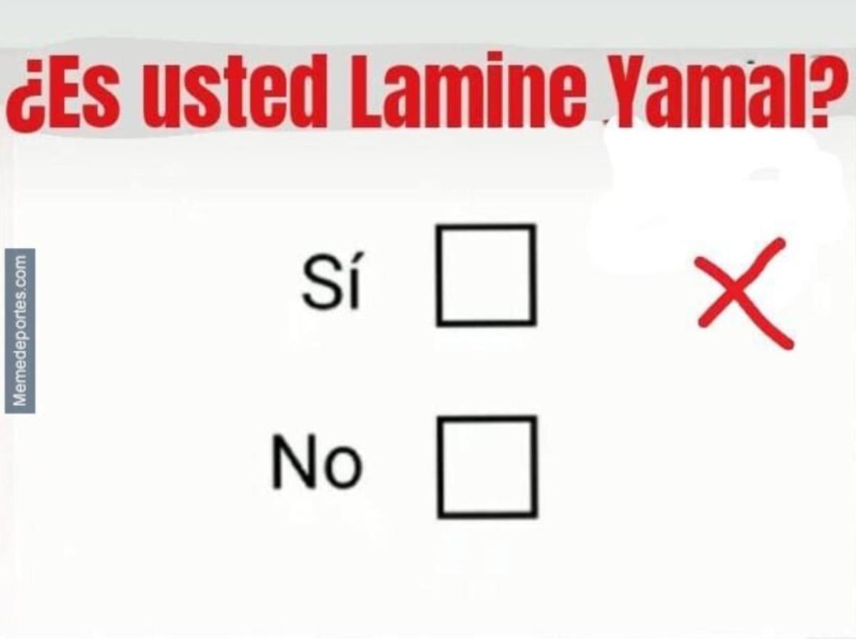 Lamine Yamal es víctima: los mejores memes que dejó el infartante empate entre Barcelona y Atlético en Copa del Rey