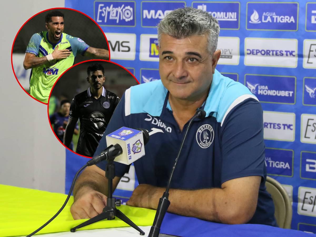 Diego Vázquez, cortante en conferencia, resta importancia al papelón de Motagua en Liga: Veamos el torneo internacional