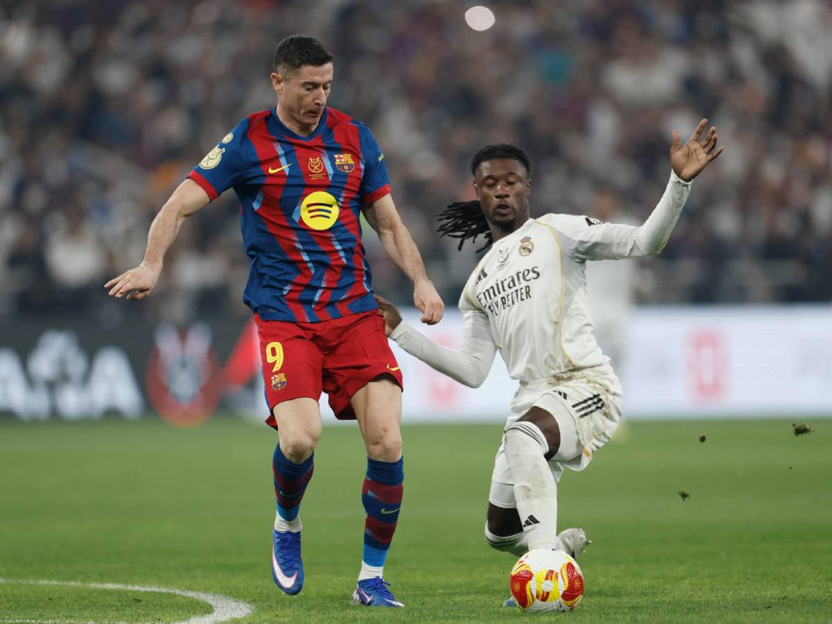 Solo dos se salvan: los señalados del Real Madrid por perder la Supercopa de España ante Barcelona; Mbappé, aplazado