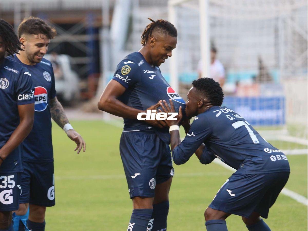 No se vio en TV: Auzmendi encendió las alarmas, debutante en el Motagua y Yeison Mejía con revelador festejo