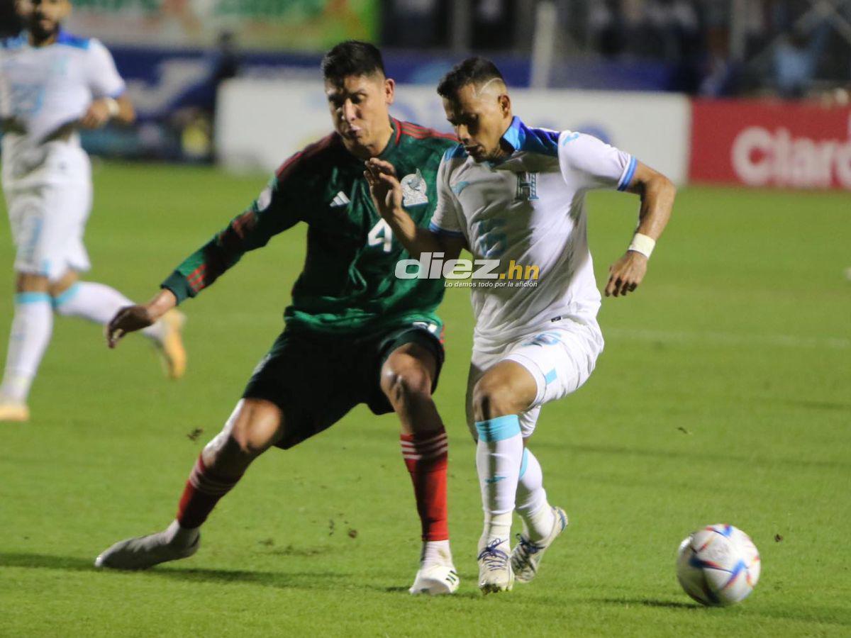 Honduras doblegó a México en el Nacional Chelato Uclés en la ida de los cuartos de final.