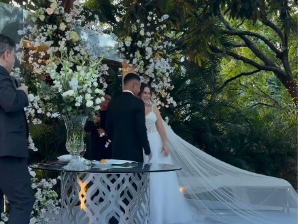 Carlos Pineda se casó con la bella Daniela Hernández: así fue la espectacular boda del jugador de Olimpia, con invitados de lujo