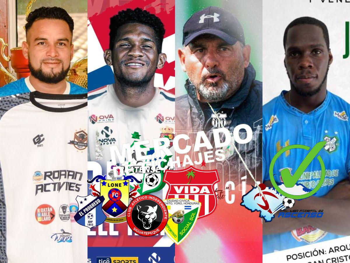 Fichajes: de seleccionado de Panamá a Liga de Ascenso, ex Real España al Vida y Real Juventud saca la chequera