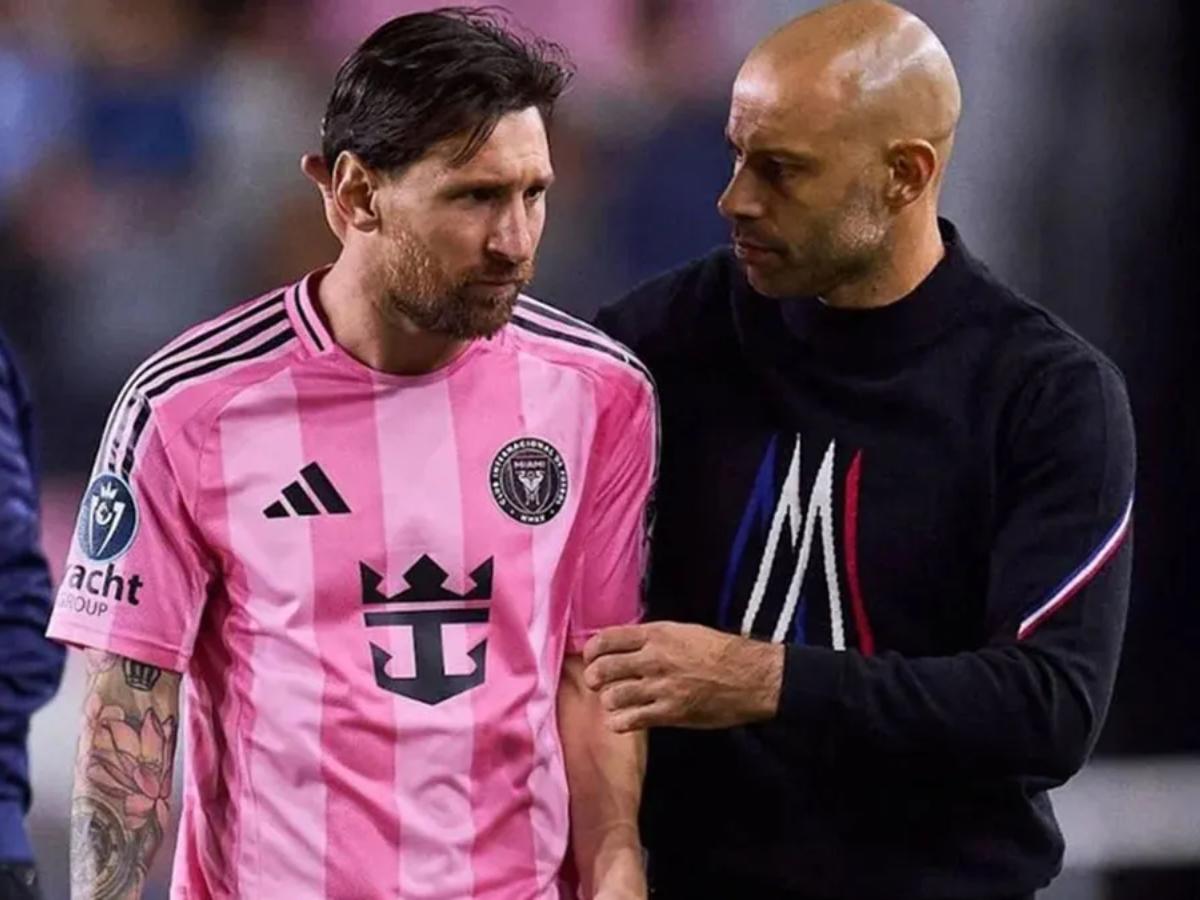 Messi queda impactado: el verdadero motivo por el que Javier Mascherano deja de ser director técnico del Inter Miami