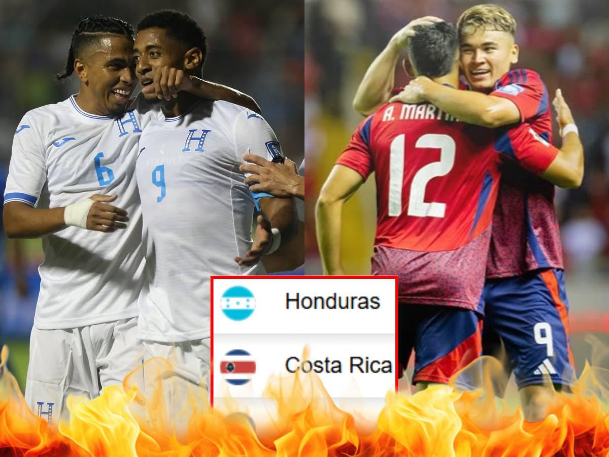 Tabla de posiciones de Eliminatoria Concacaf: Honduras es líder en el grupo C y selección al borde de la eliminación