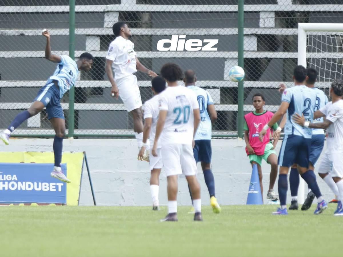 Cabezazo letal de Juan Carlos Mosquera Moreno para el gol decisivo del encuentro.
