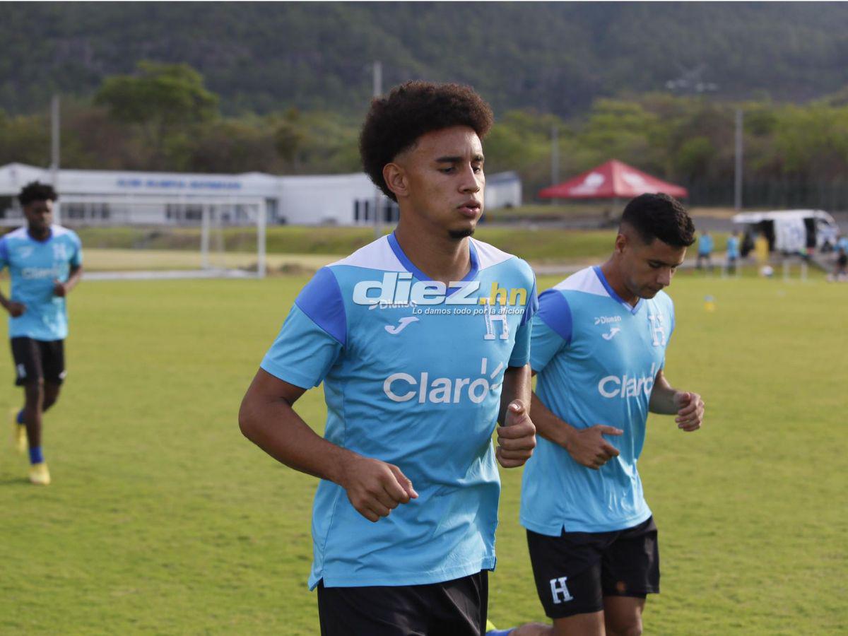 Honduras realiza primer entreno pensando en el debut eliminatorio ante Cuba con cuatro ausencias, ¡volvió Palma!
