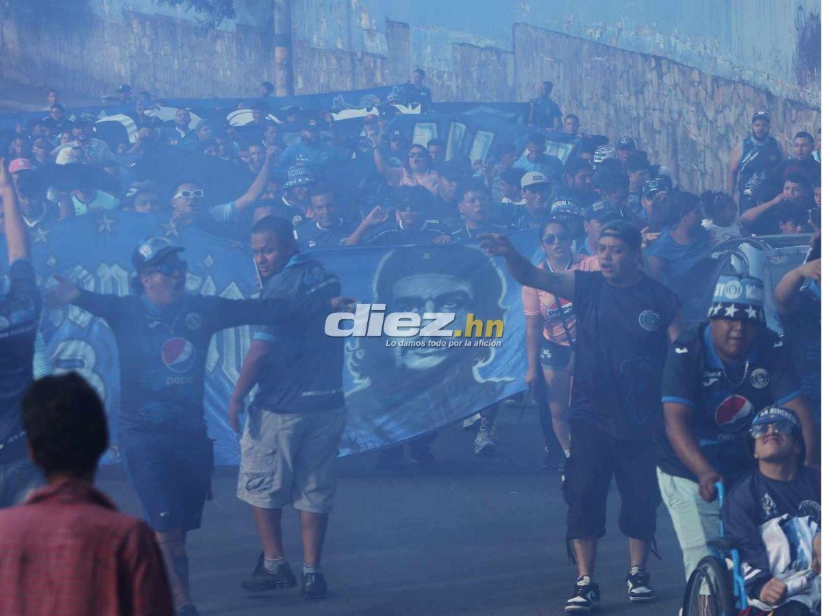 Real España bailó al Motagua: los rostros de tristeza y bronca en el “Ciclón Azul” tras el humillante 0-4 en el Nacional