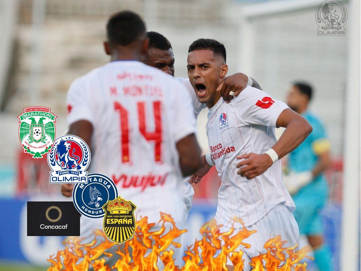 ¡Olimpia está en el Top 3! Concacaf lanza actualización del ranking de los mejores clubes de Centroamérica