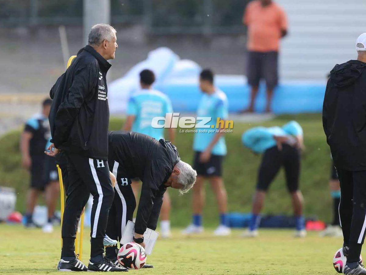 Luis Palma lució su talento y hubo cumpleaños en el CAR en último entreno de Honduras antes de la batalla ante Cuba