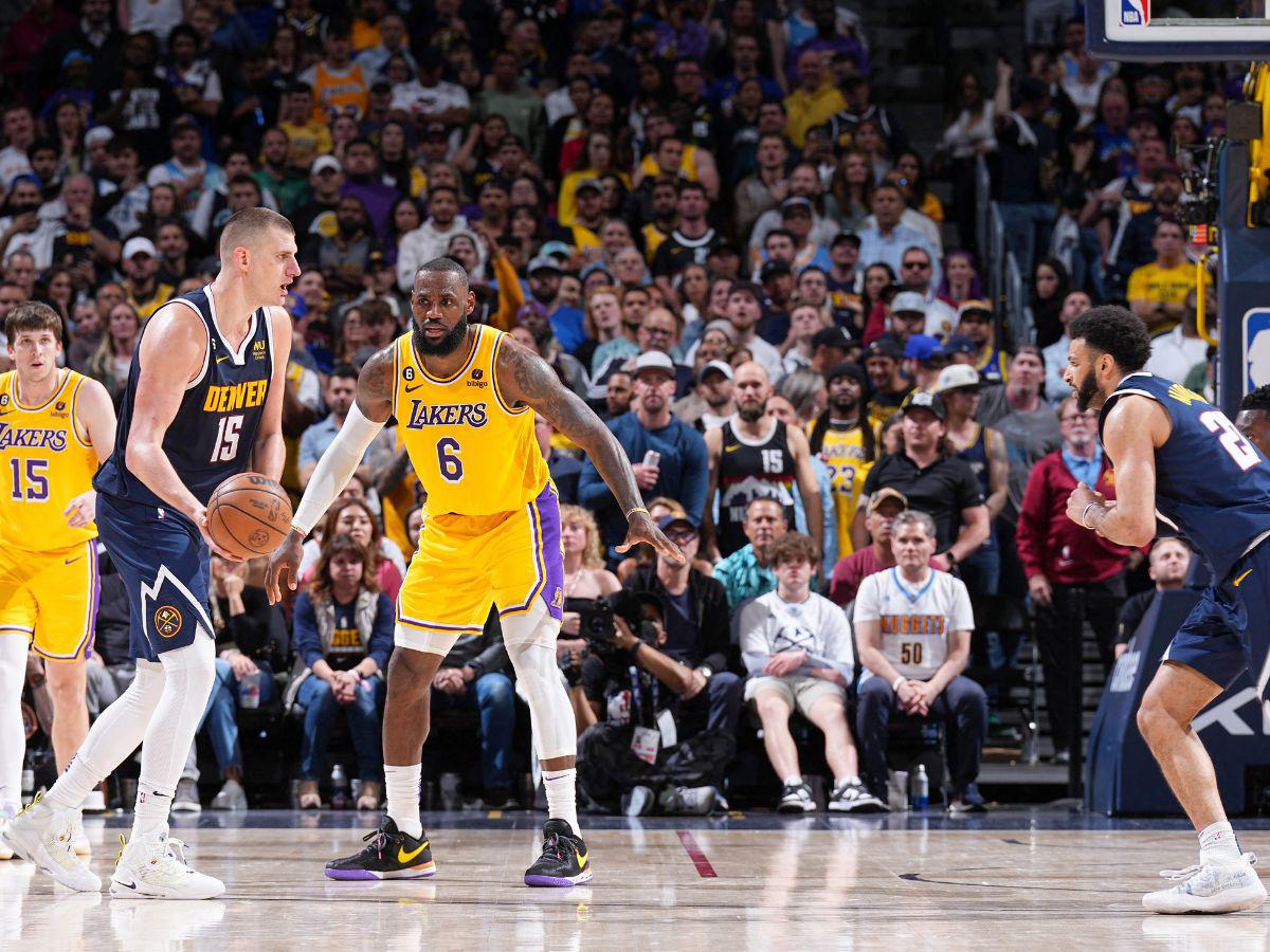 ¡Se les escapa la serie! los Nuggets repiten triunfo ante Lakers y lideran la final de la Conferencia Oeste de la NBA
