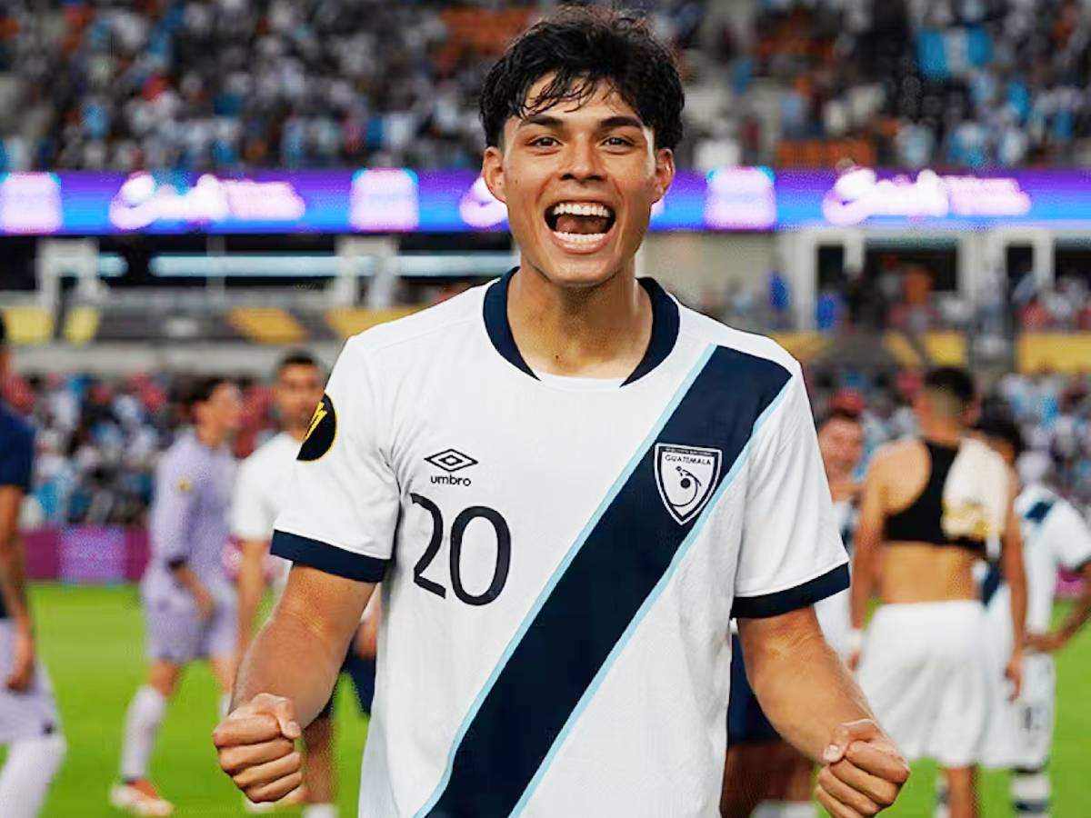 ¡De sangre hondureña! Brilla con Guatemala y logró récord en la histórica participación en Copa Oro 2025