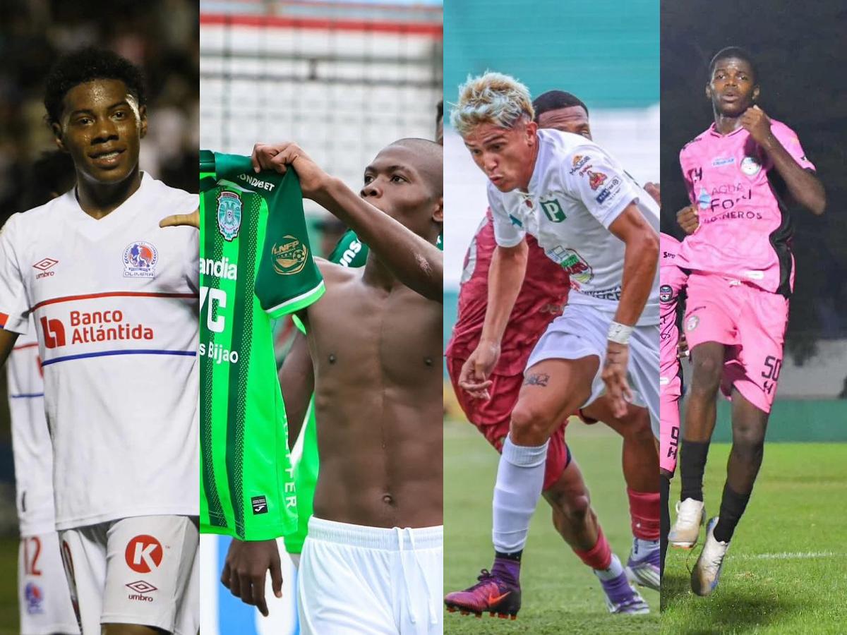Top 15: Los futbolistas sensación de la Liga Nacional de Honduras en el torneo Apertura 2025