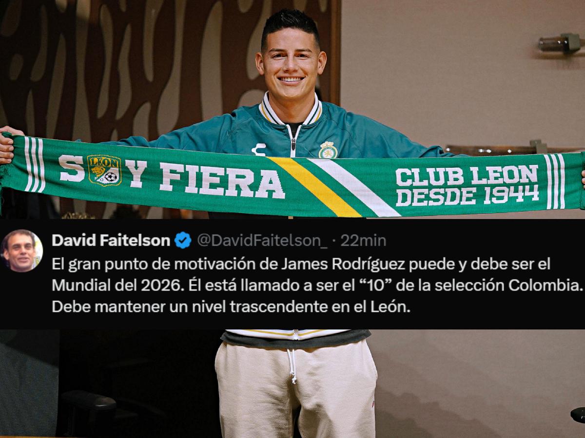 “Una leyenda del fútbol mundial”, “Cine”: así reaccionó la prensa mexicana al fichaje de James Rodríguez por Club León