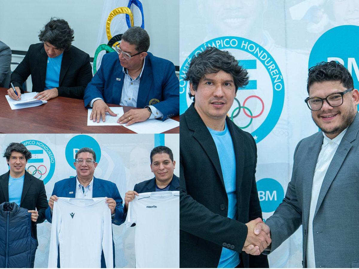Comité Olímpico Hondureño firma histórica alianza con reconocida marca italiana