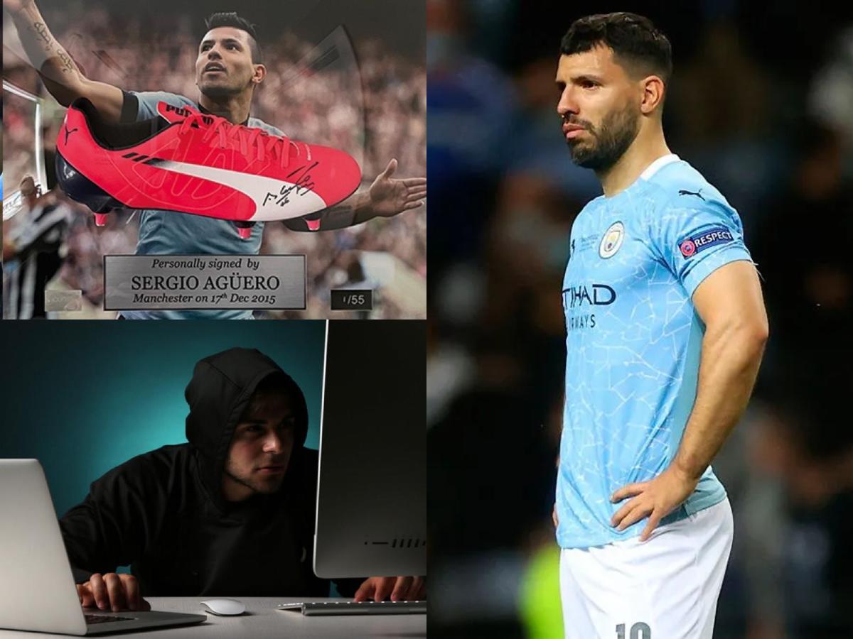 El paramédico que robó durante años en el Manchester City y vendió las botas de ‘Kun’ Agüero por internet