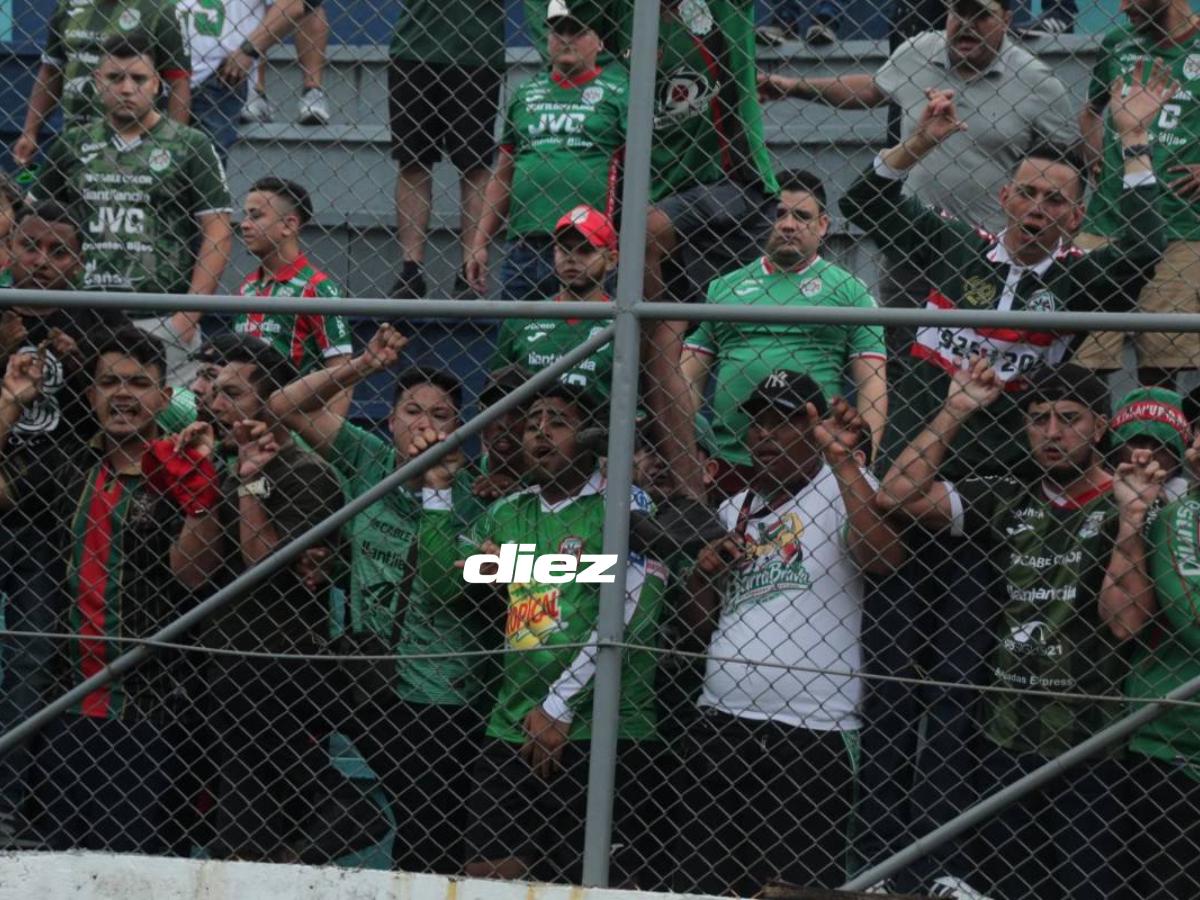 No se vio: Bronca de los jugadores y directivos de Marathón con la afición tras el amargo empate ante Real Sociedad