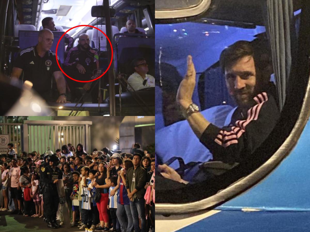 Messi desata locura en Perú: cientos de aficionados esperaron al 10 del Inter Miami; ¿su guardaespaldas presente?