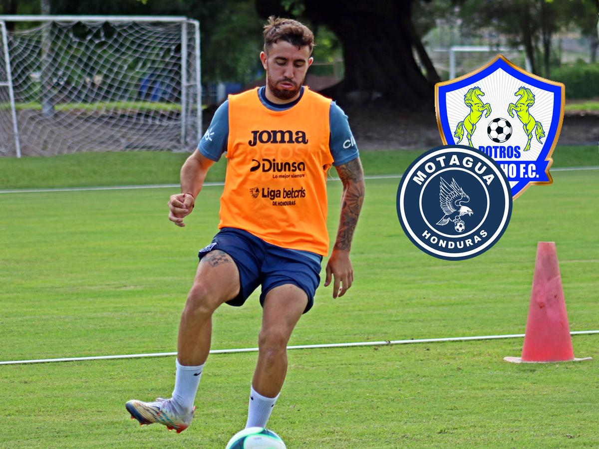 Agustín Auzmendi revela cuáles son las diferencias de jugar en Olancho FC y Motagua y ¿cuántos goles promete en el torneo?