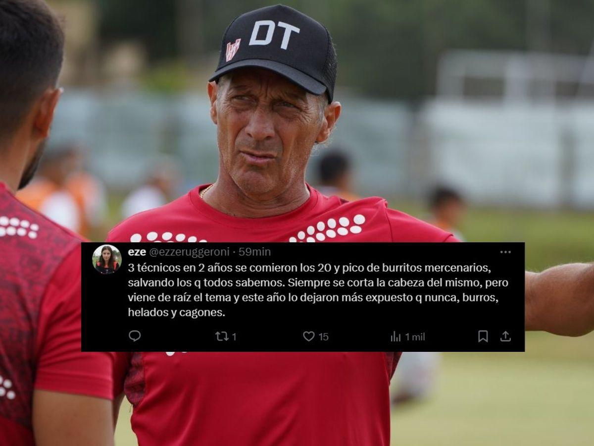 Señalan al presunto culpable de la salida de Troglio y la afición de Instituto sale en defensa del extécnico de Olimpia