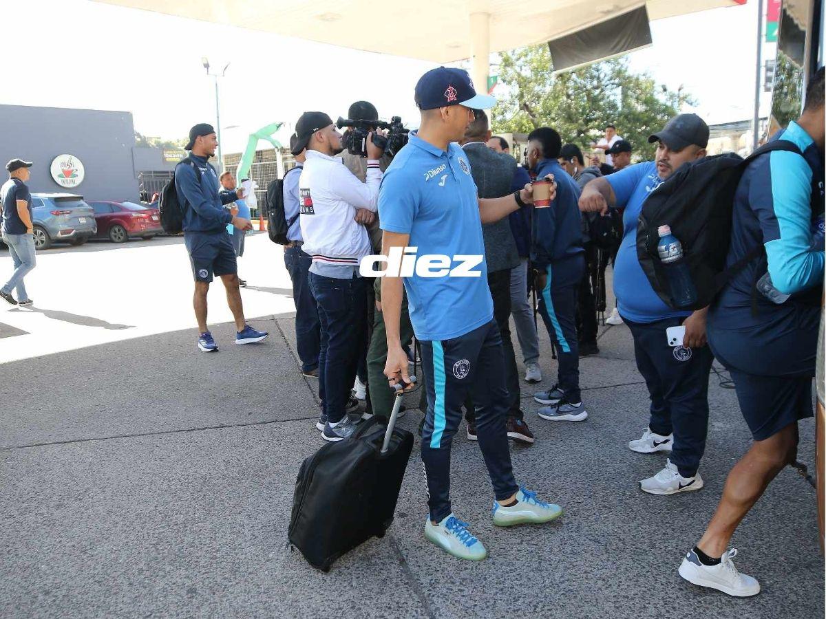 ¡Con sabor a final! Motagua viajó a San Pedro Sula para la primera batalla de semifinales ante Real España