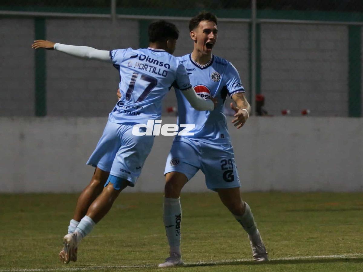 La noche de Rodrigo Auzmendi, el gol al estilo de Lamine Yamal y fiesta de Motagua tras humillar al Génesis en la liguilla