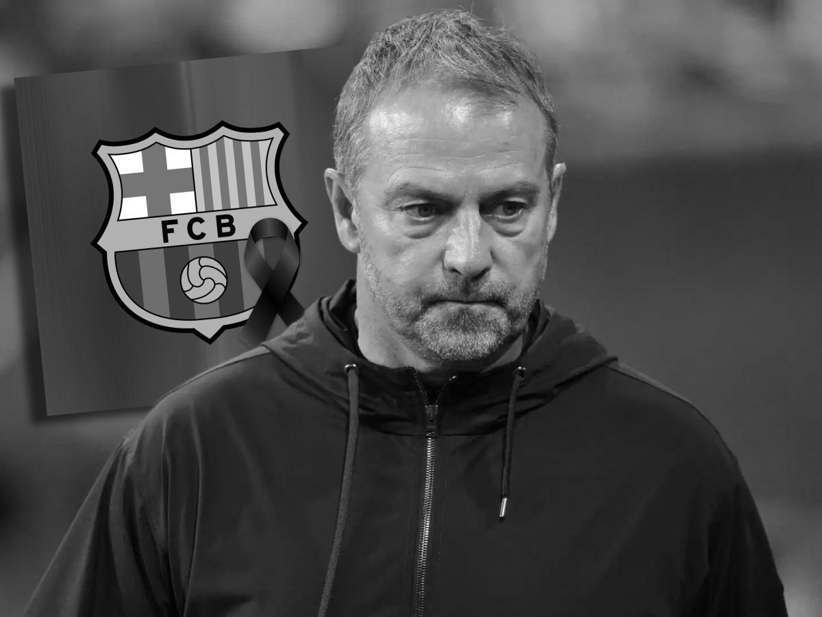 Barcelona de luto: Flick recibe la peor noticia de todas previo al Clásico