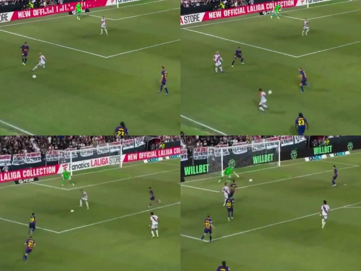 El VAR no existió en el gol de Yamal, la terrible cancha de Vallecas y el inesperado héroe de Barcelona ante Rayo Vallecano