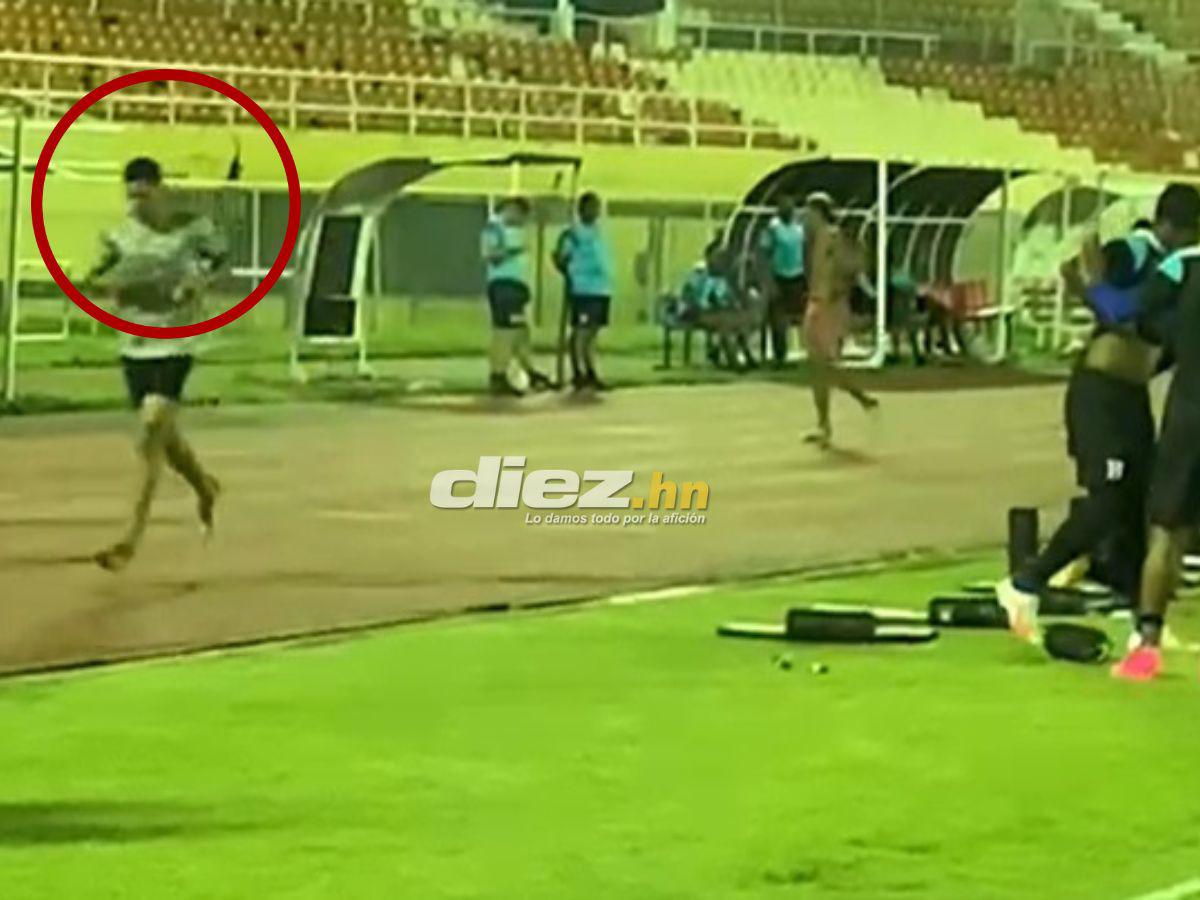 La sorpresa que se llevó Honduras en el reconocimiento de cancha del Estadio Félix Sánchez y lo que hizo Reinaldo Rueda