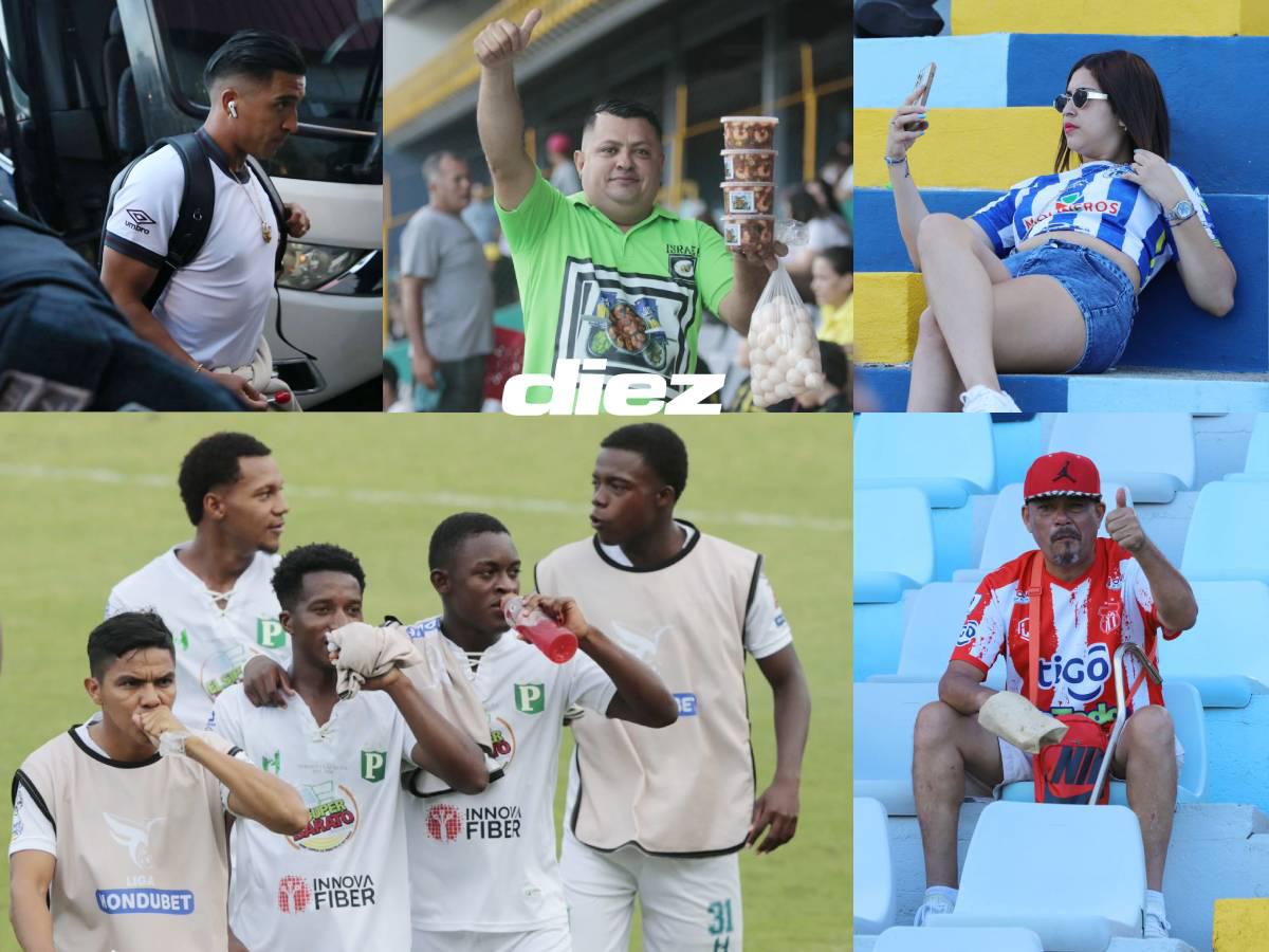 ¿Entró la barra del Olimpia? Infiltrados, Platense llevó bellezas a las gradas y así se quitó la ansiedad Chirinos