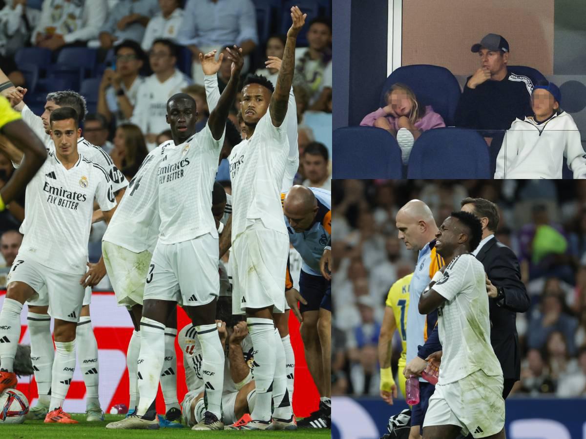 Real Madrid recibió visitas especiales en el Bernabéu; desesperación y dolor por lesión de Carvajal ¿Qué le pasó a Vinicius?