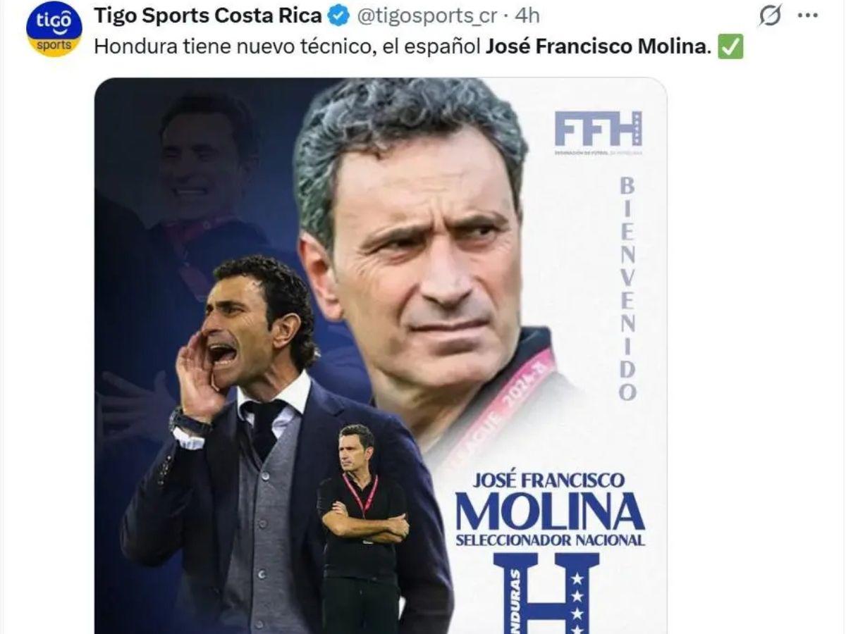 ¡Su fichaje por Honduras retumbó en Europa! Lo que dicen los medios deportivos sobre la contratación de José Molina
