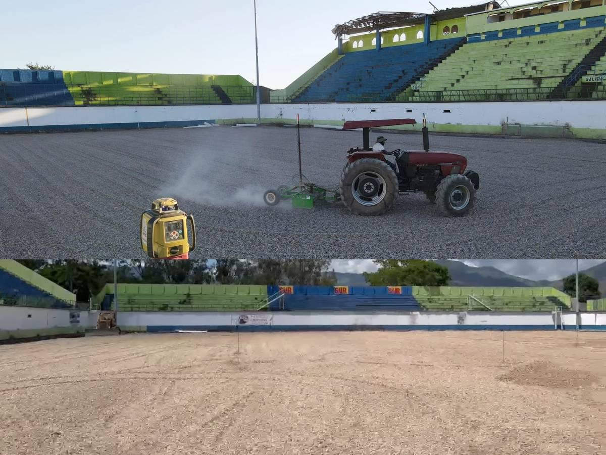 Fotos: así luce el estadio Juan Ramón Brevé Vargas luego de 3 meses de trabajos para remodelación del césped ¿Cuándo finaliza la obra?