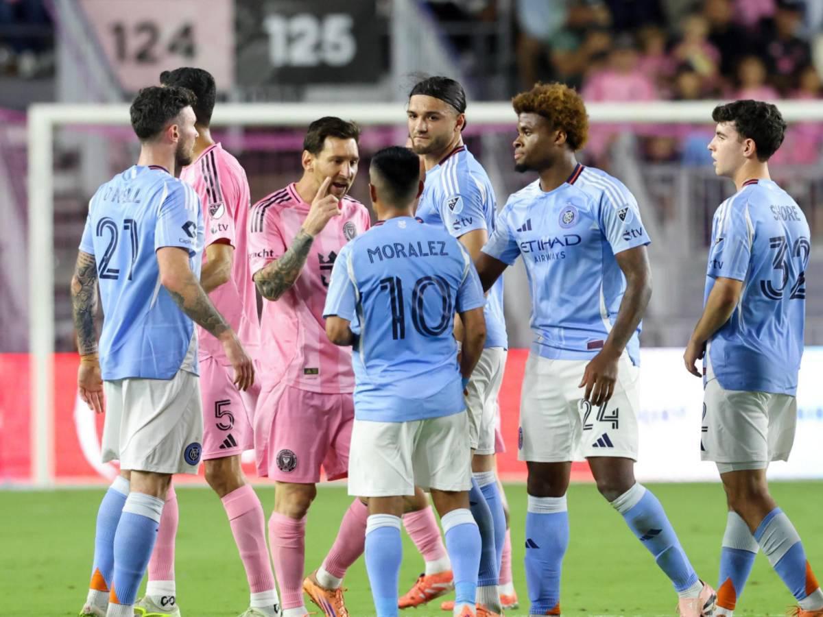 Messi protagoniza pelea, el tremendo beso que le dieron y David Ruiz celebra con Leo el título de Inter Miami en la MLS