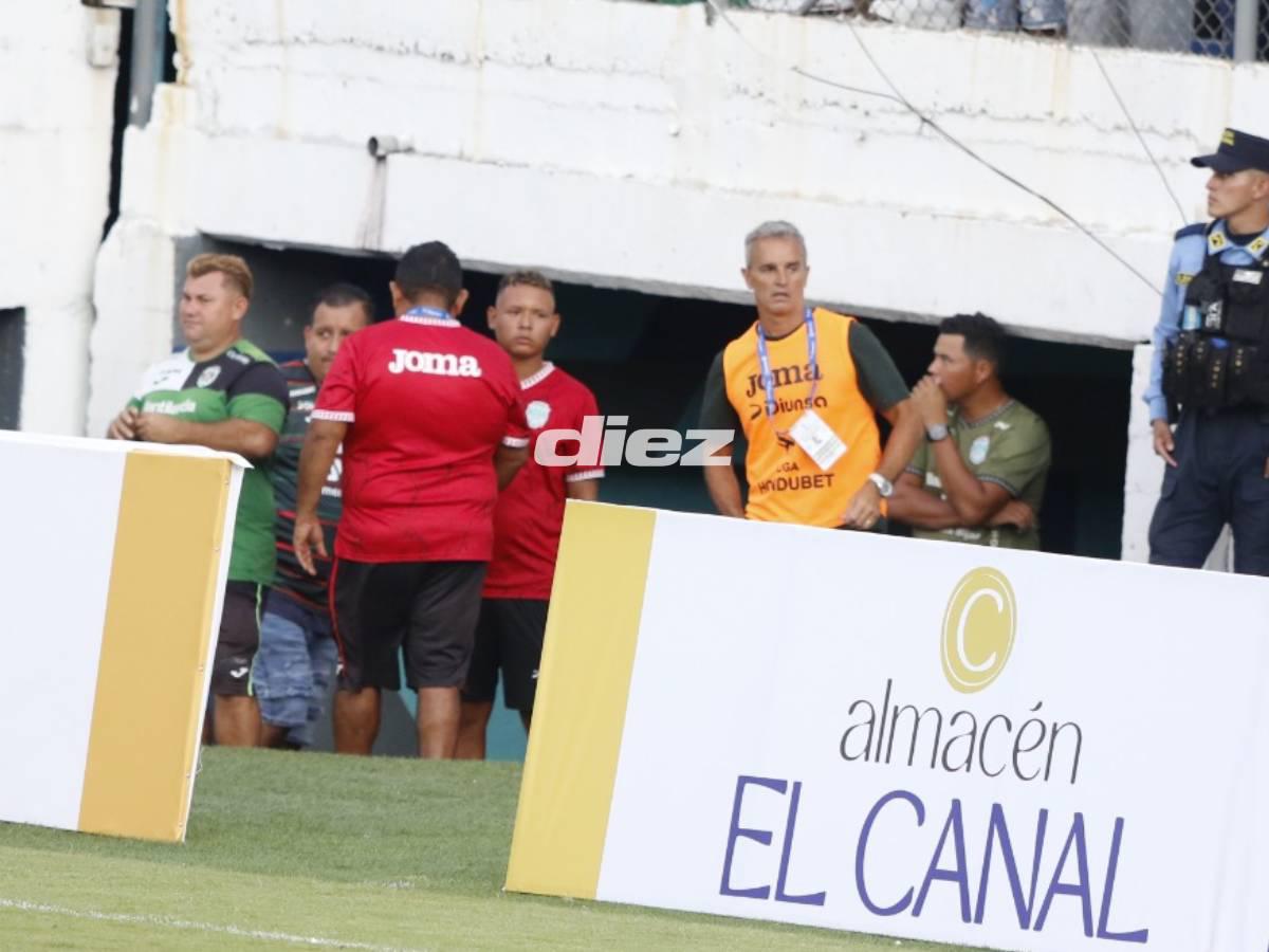 El horror arbitral, bronca de Lavallén y la celebración de Real España tras vencer a Marathón; ¿por qué no jugó Dixon Ramírez?