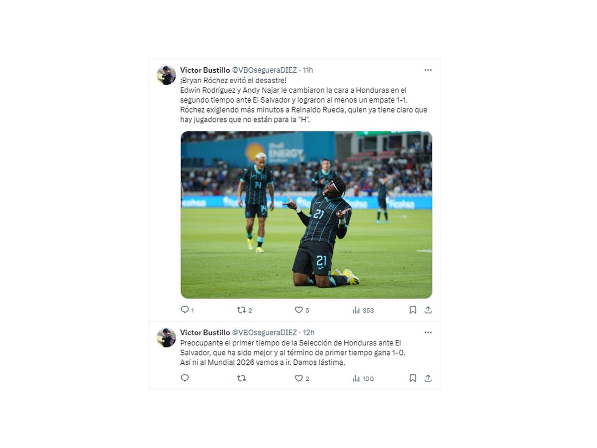 Críticas a la Selección de Honduras y ponen ultimátum a Rueda: “Damos lástima”, “Desastre”, “Jugadores agrandados”