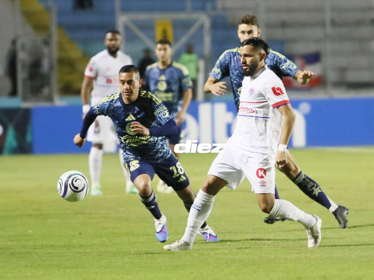 Jorge Álvarez y Erick Sánchez, lindo duelo en el Nacional.