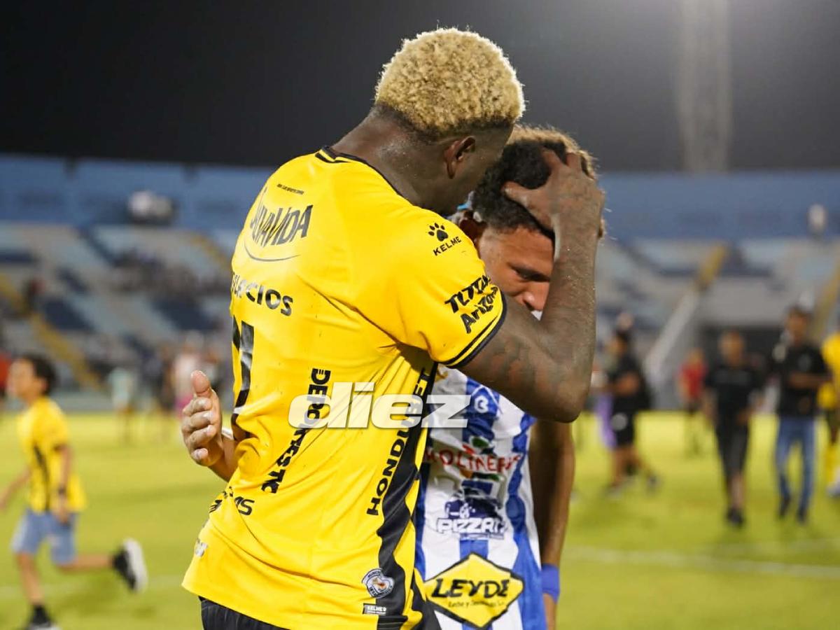Entre lágrimas y tristeza: estas son las duras imágenes que dejó el adiós de Victoria de la Liga Nacional de Honduras