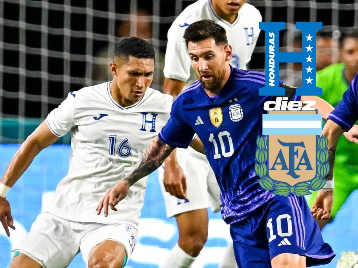 ¿A quién regaló la camisa Messi? Uno sin equipo y dos se retiraron: El hoy de Honduras frente a Argentina en 2022