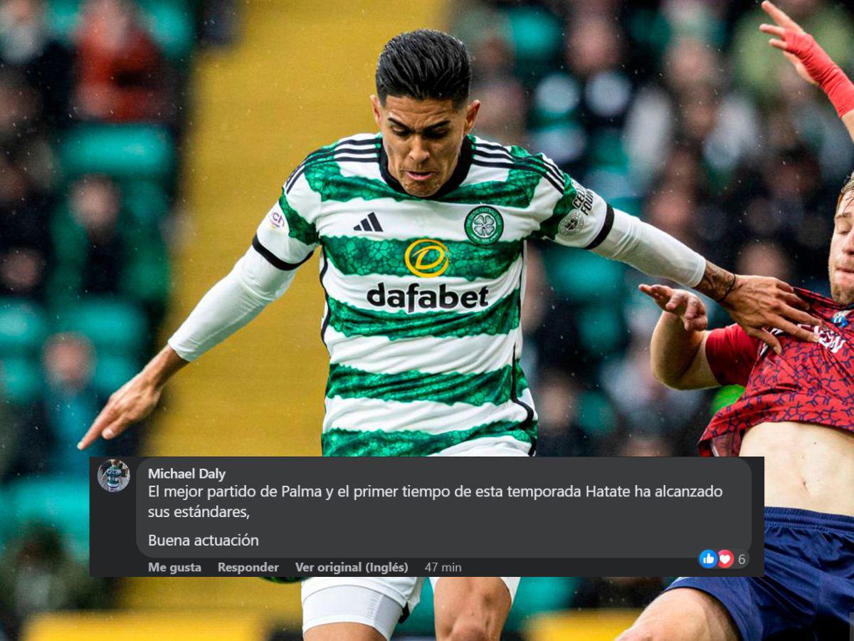 “Palma, nuestra próxima estrella”, “Celtic tiene un chico de oro”: Aficionados del gigante escocés se rinden al catracho