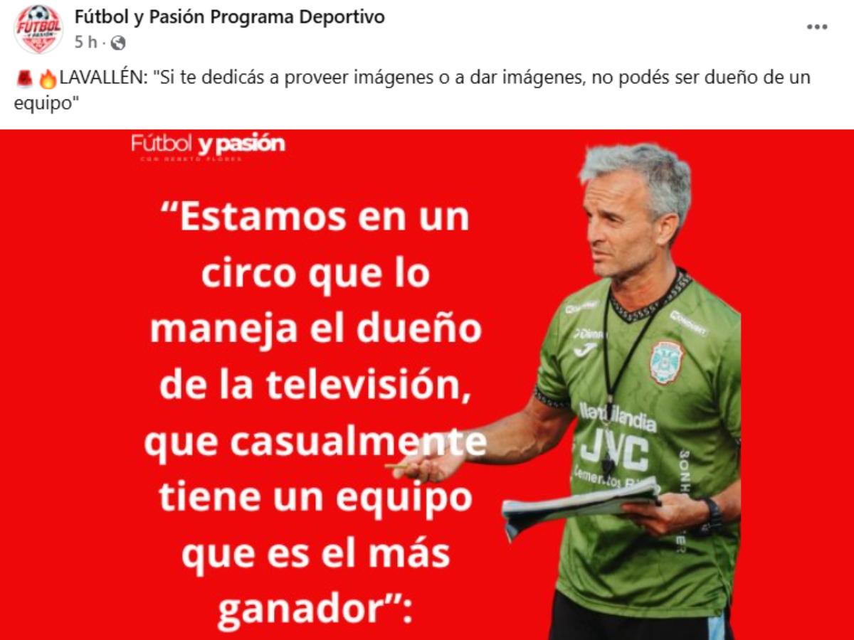 Qué tipo de payaso es él, ¿Por qué no lo dijo cuando estaba en Olimpia?: la prensa reacciona a la polémica de Lavallén