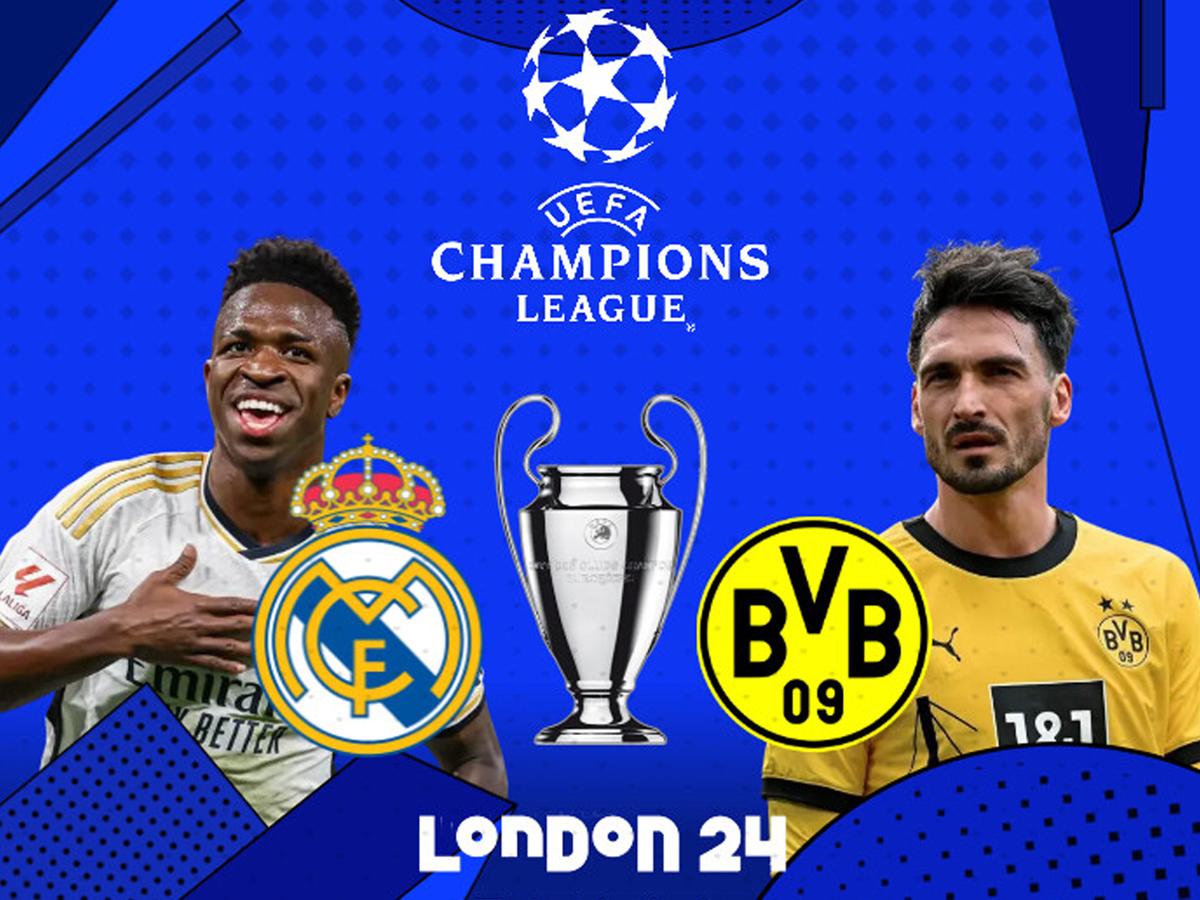 Real Madrid vs Dortmund: Disfrutá la final de Champions League en el estadio virtual de DIEZ